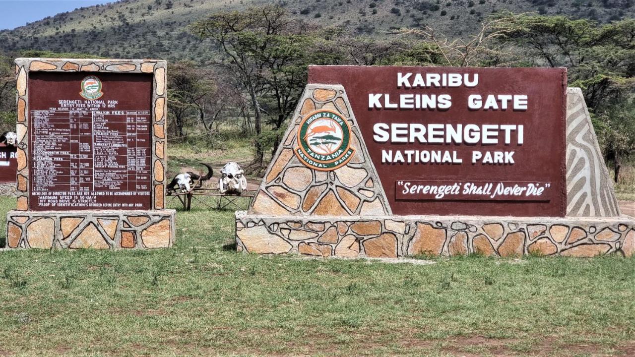 Africa Safari Maasai Boma Camping 세렝게티 외부 사진