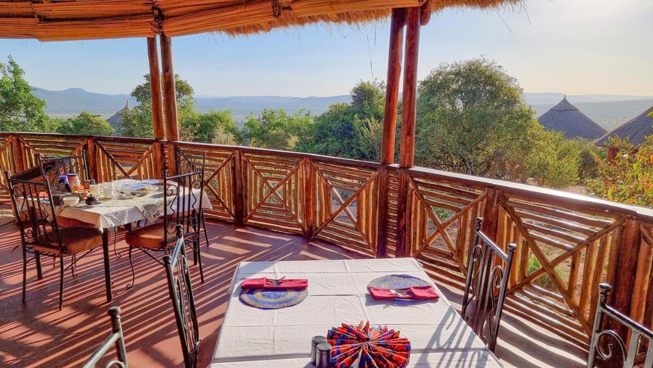 Africa Safari Maasai Boma Camping 세렝게티 외부 사진